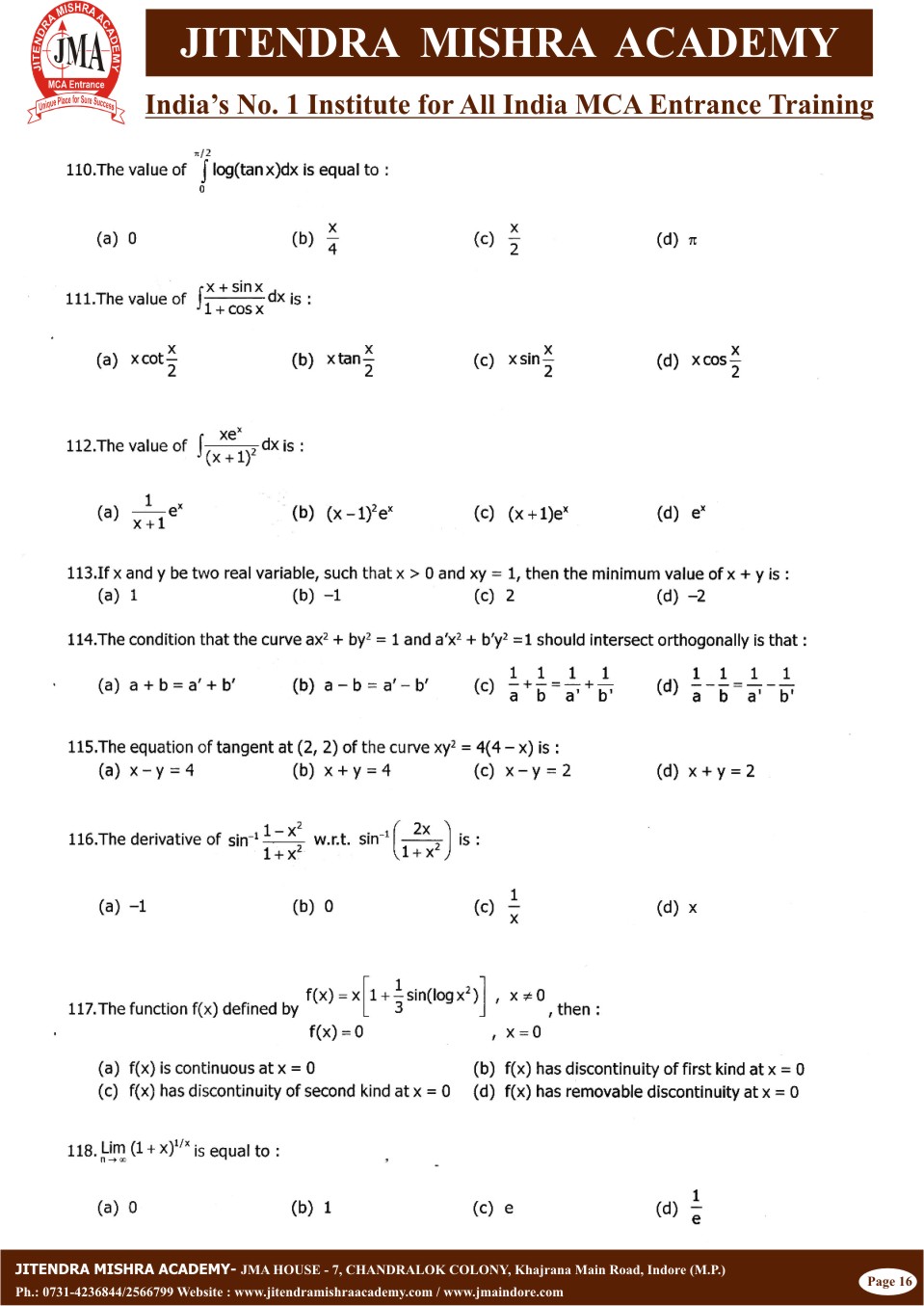 BHU - 2012 (SET-II)(16)