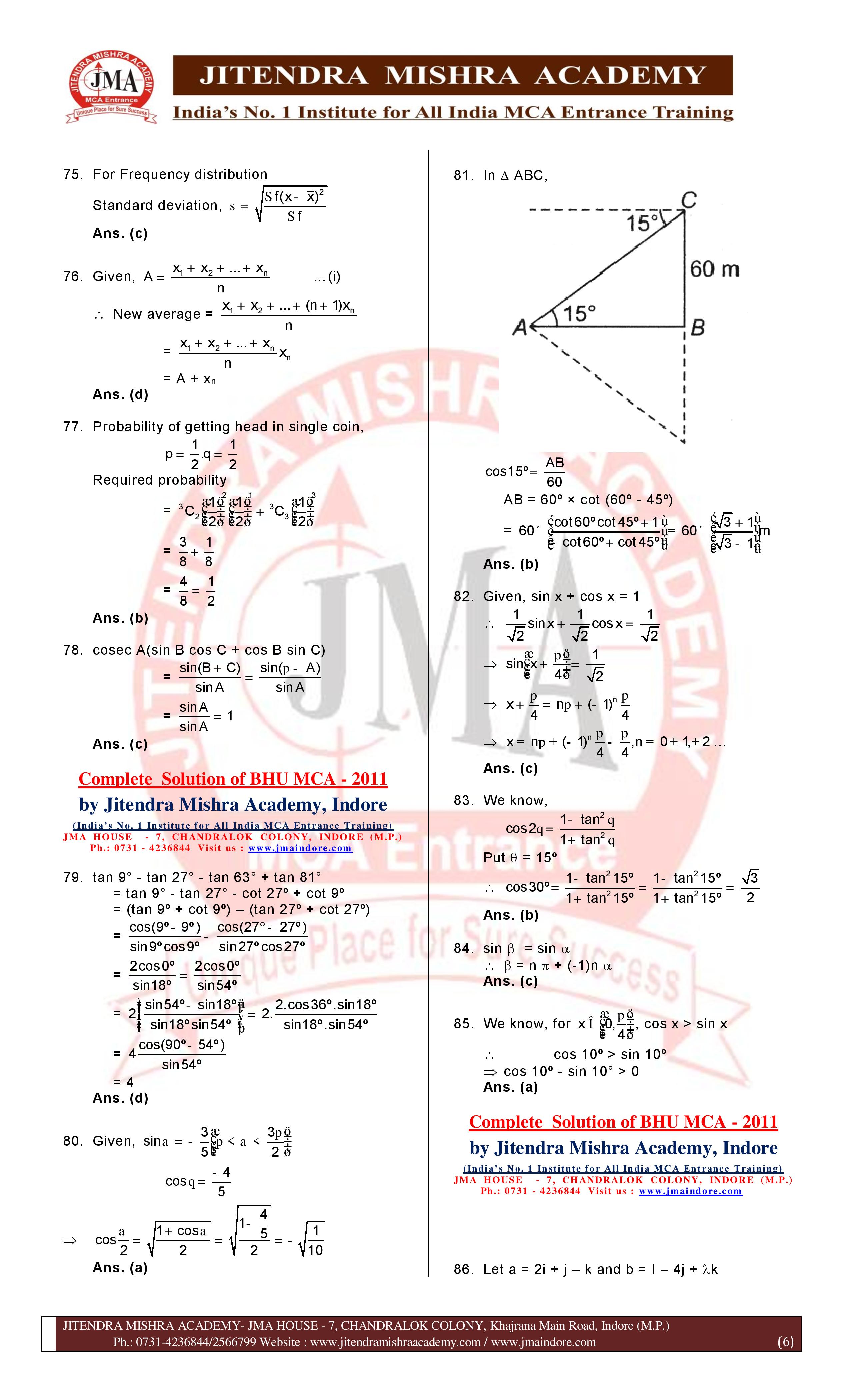 BHU MCA 2011 Solution-page-006