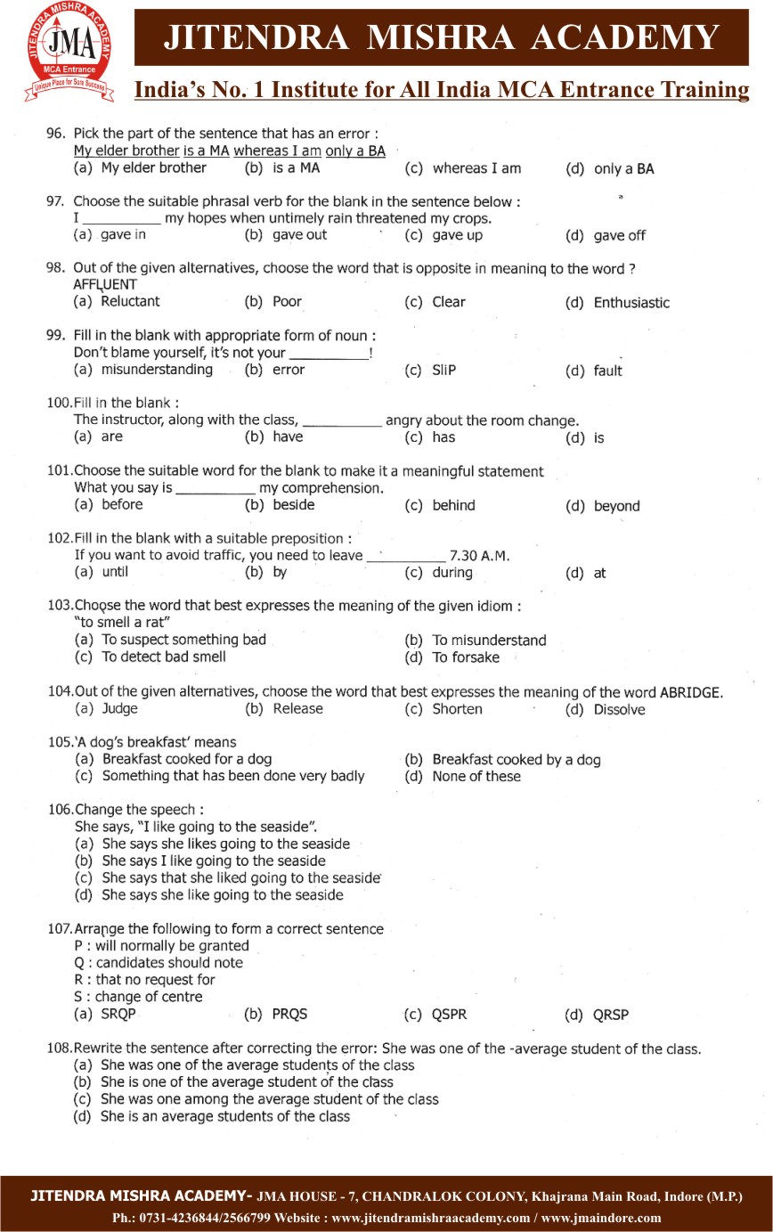 NIMCET 2013 PAPER (11)