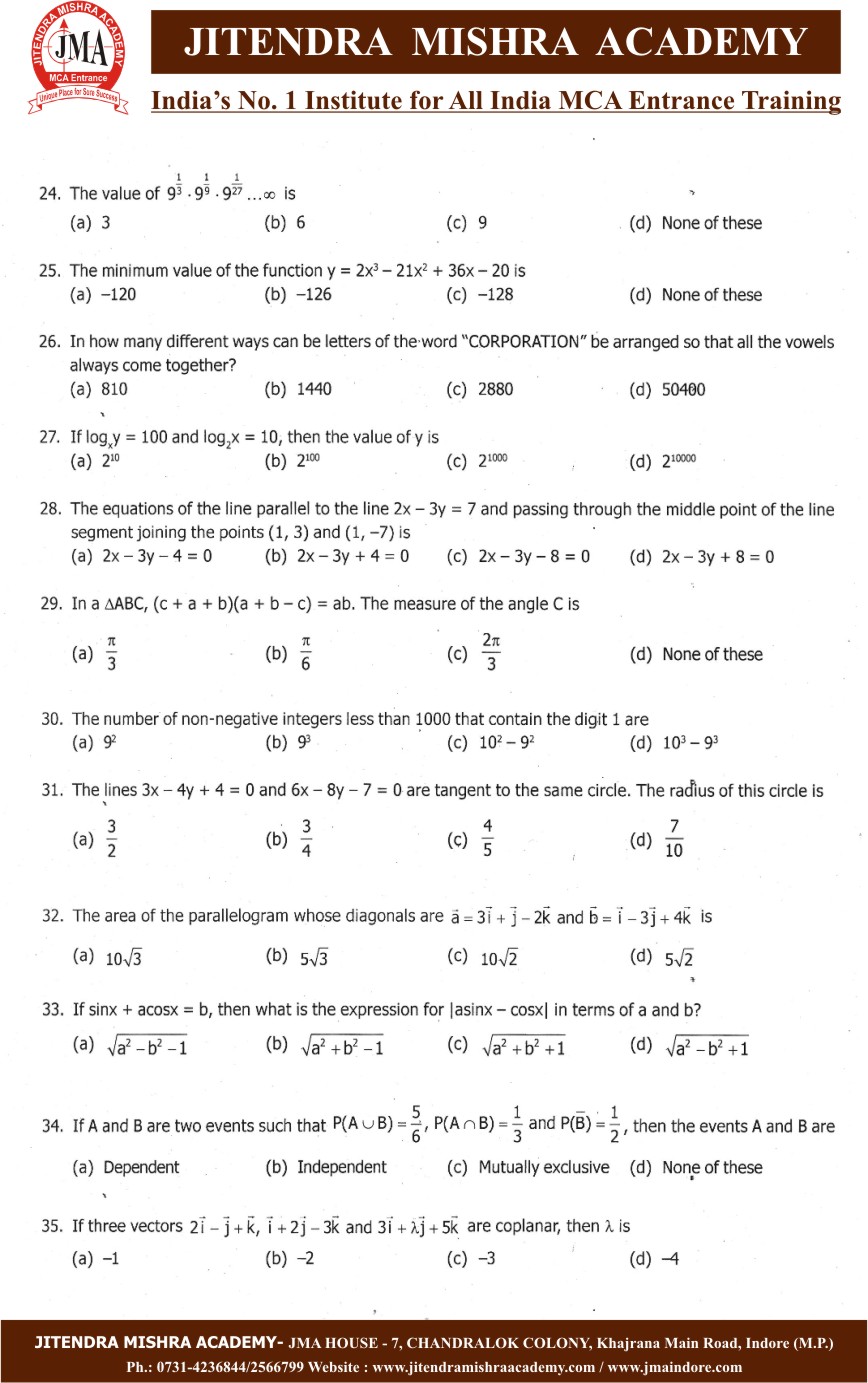 NIMCET 2013 PAPER (4)