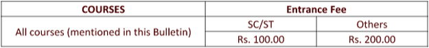 1Test--Fees