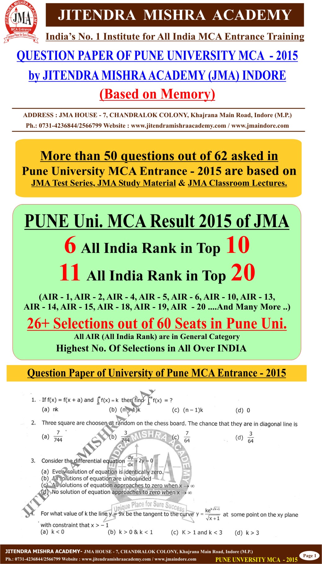 PUNE - 2015(1-Q)