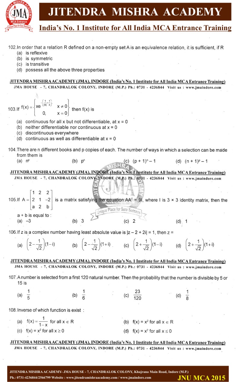 JNU 2015 PAPER(13)