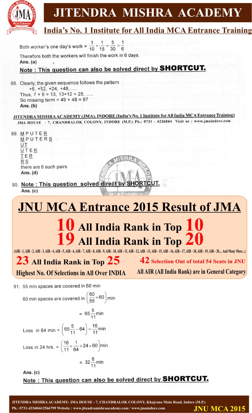 JNU 2015(New) SOLUTION 24