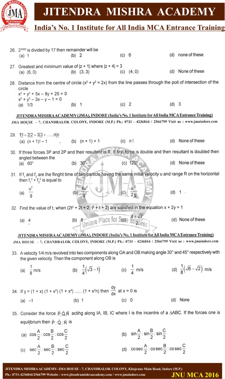 JNU 2016 PAPER (4)