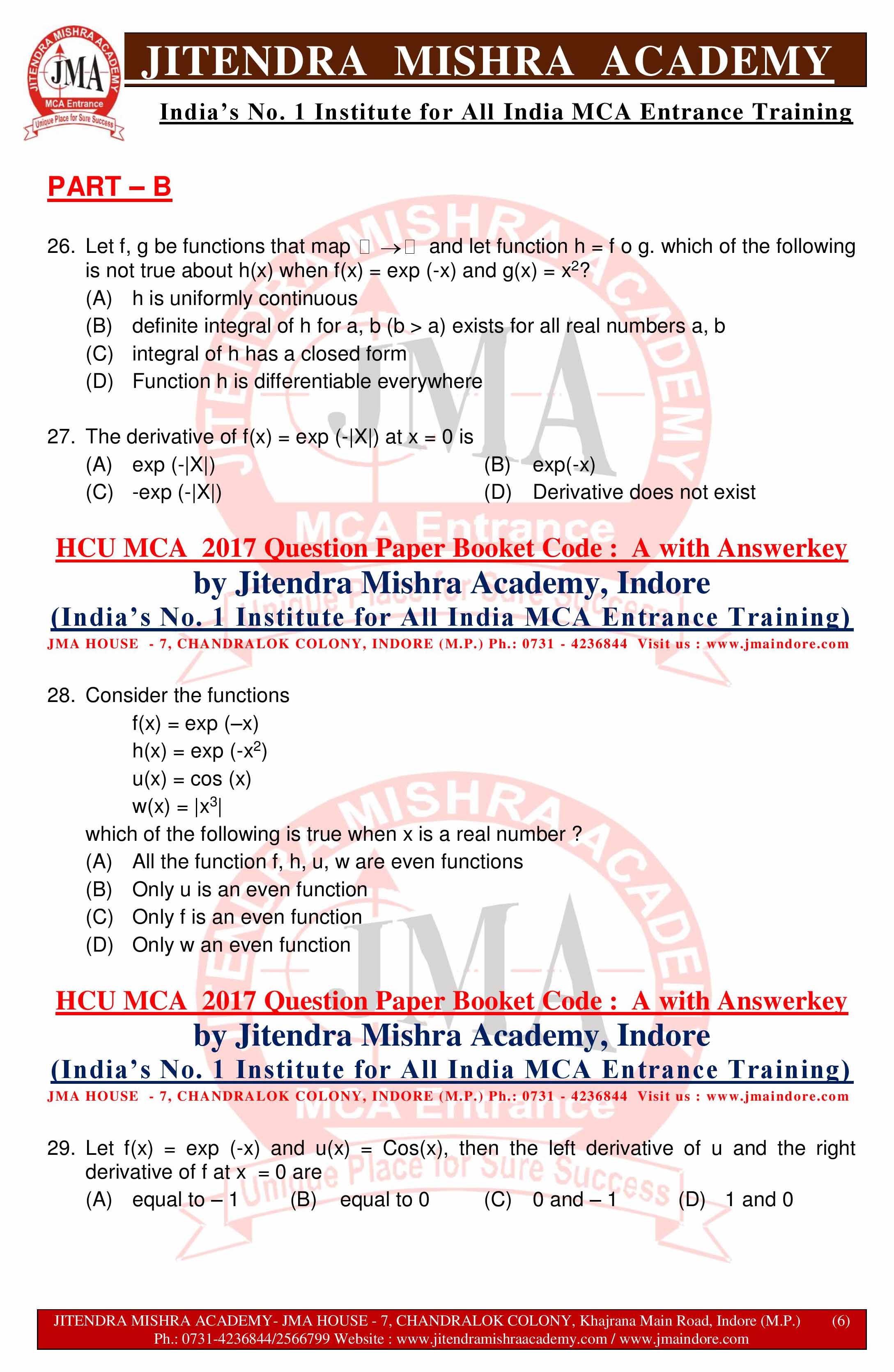 HCU MCA 2017 QUESTION PAPER -SET - A--page-006