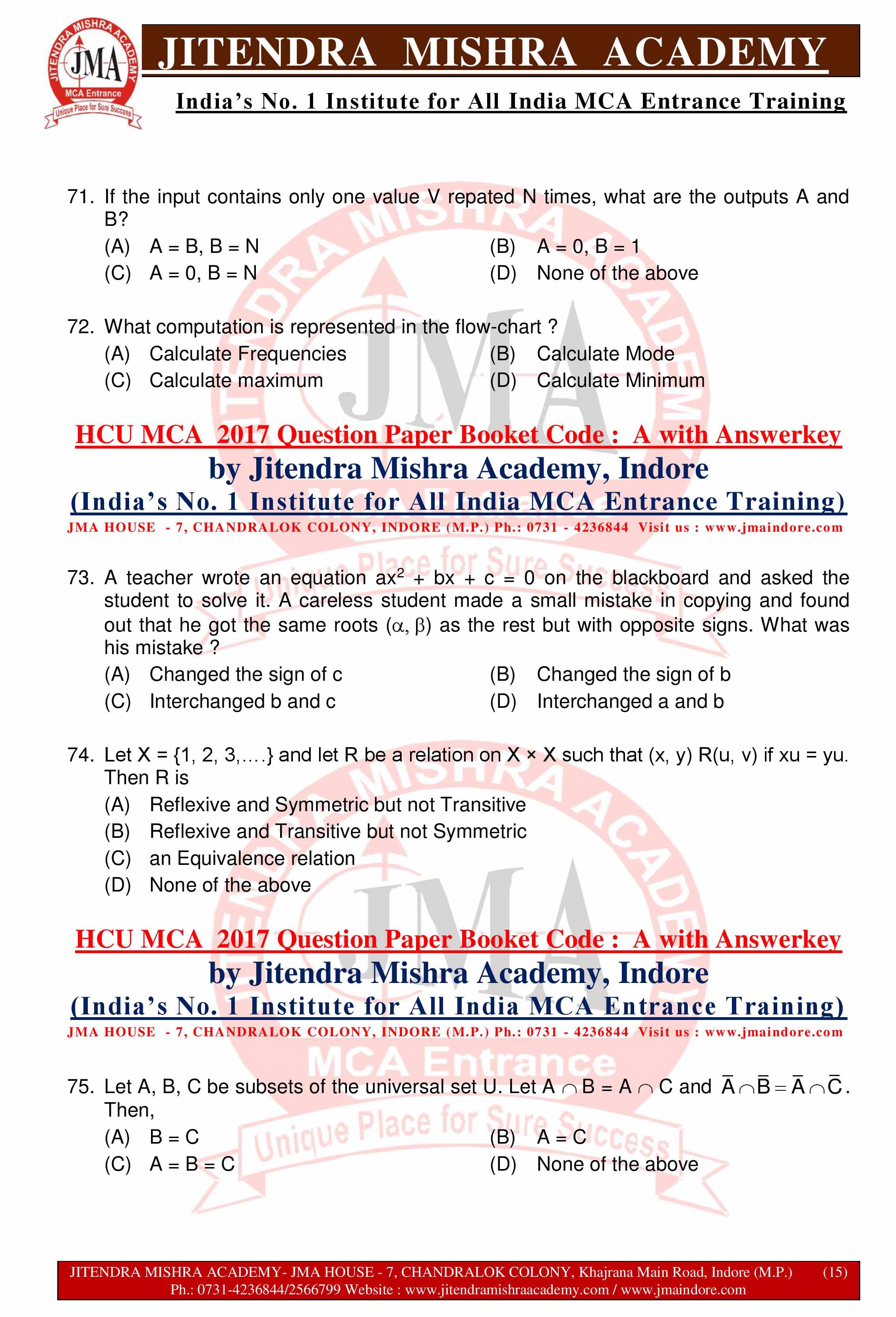 HCU MCA 2017 QUESTION PAPER -SET - A--page-015