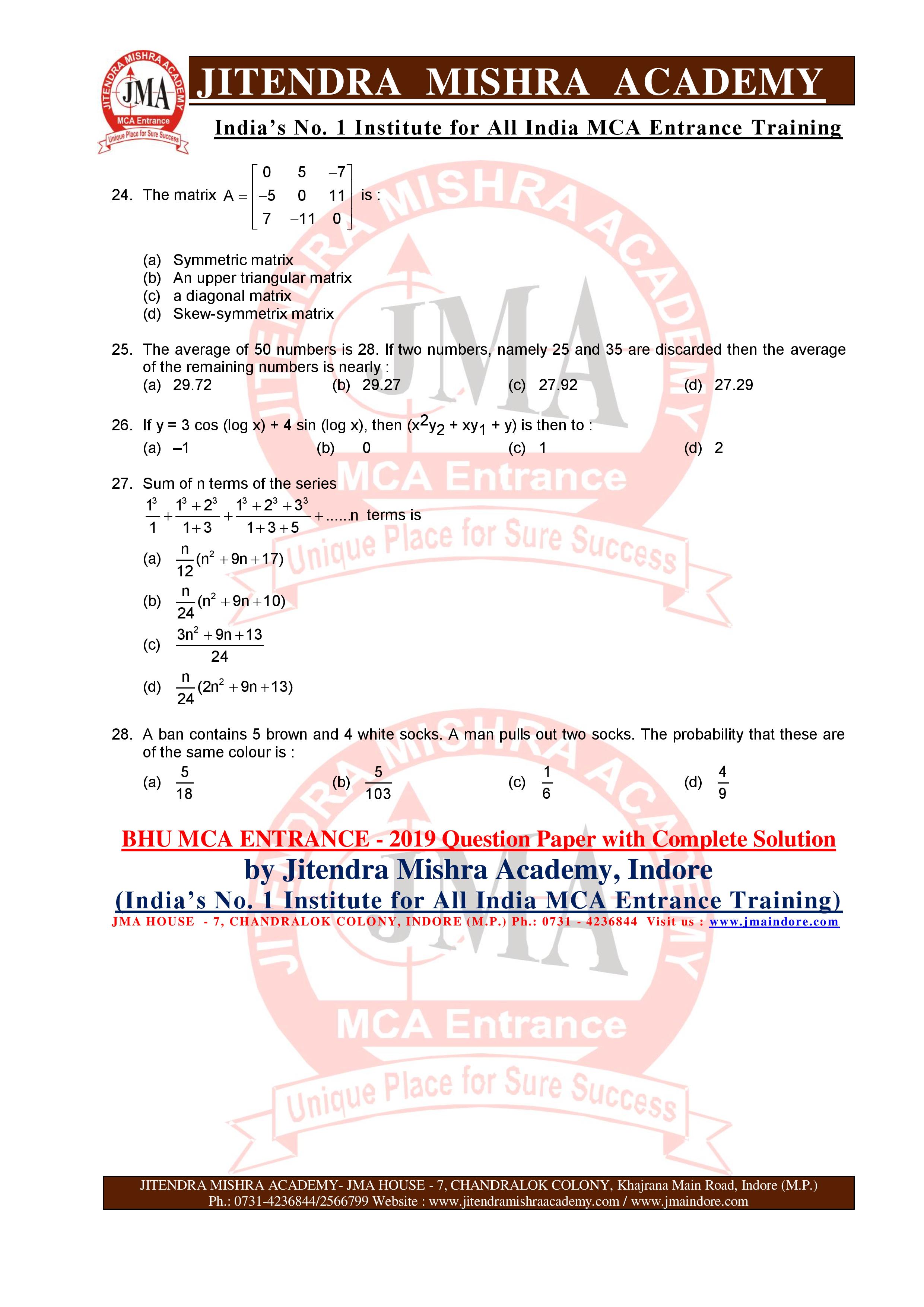 BHU MCA 2019 QUESTION PAPER-page-005