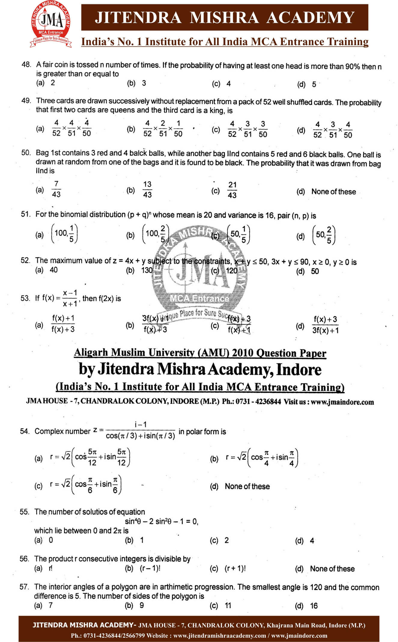 AMU 2010 PAPER_6