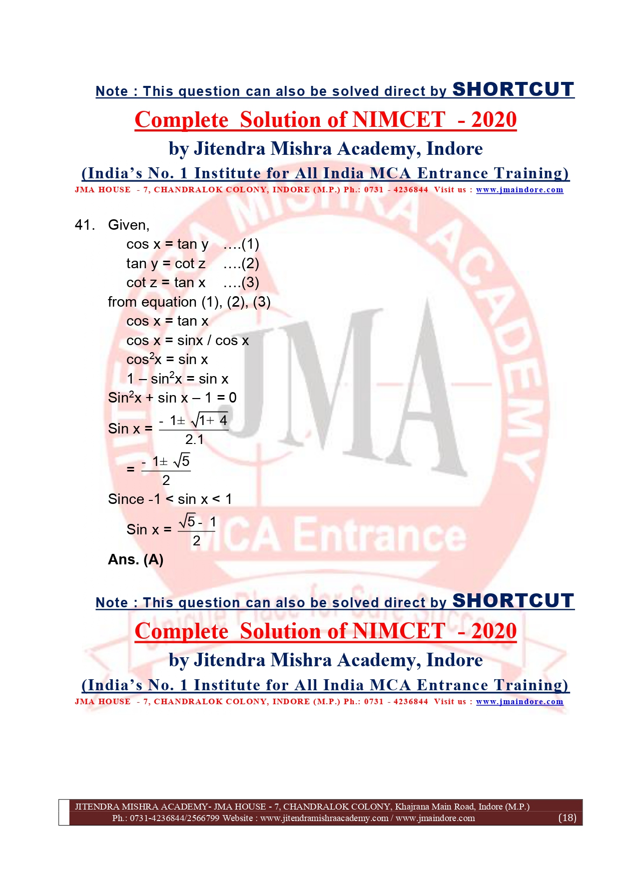 NIMCET 2020 SOLUTION (SET - A)_page-0018