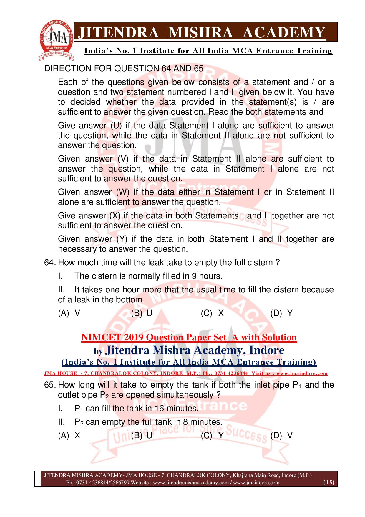 NIMCET 2019 QUESTION PAPER (SET - A) final-page-015