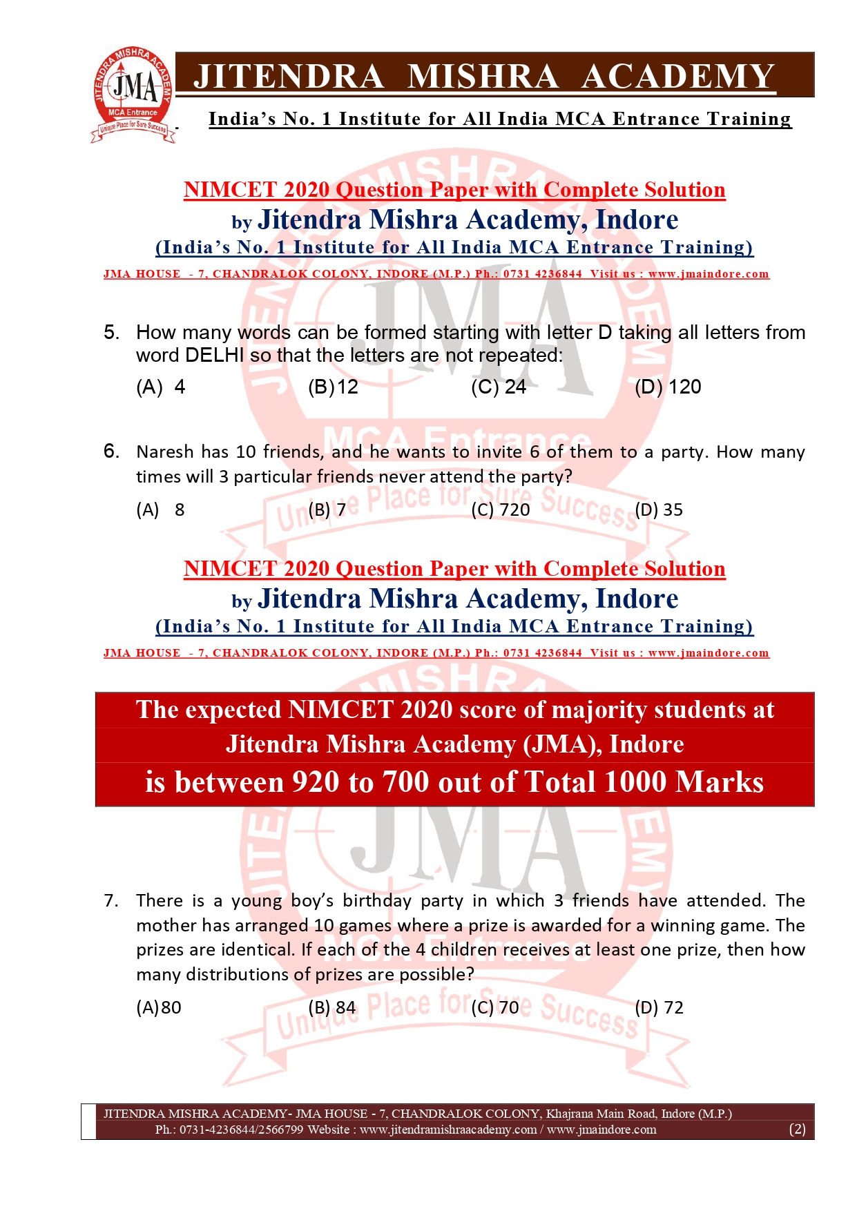 NIMCET 2020 QUESTION PAPER (FINAL)_page-0002