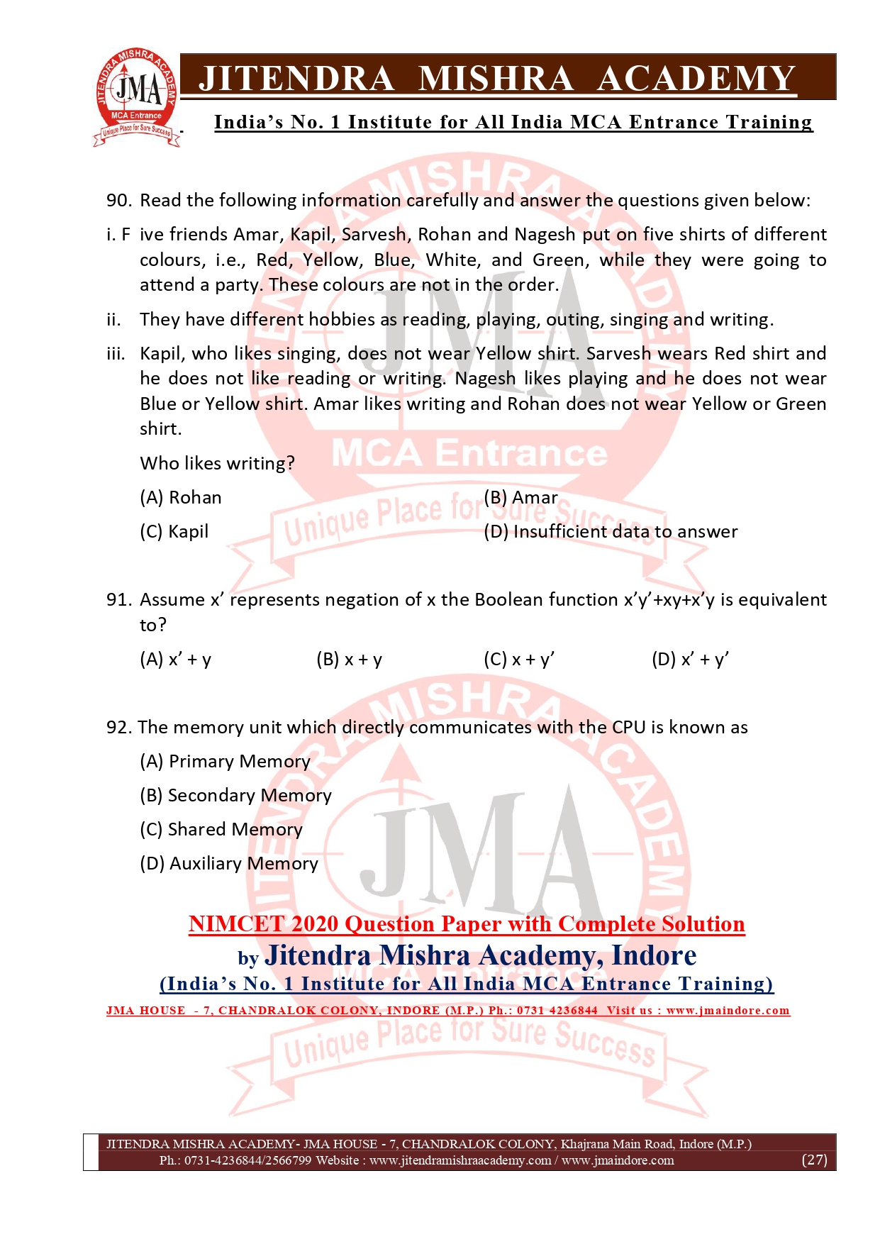 NIMCET 2020 QUESTION PAPER (FINAL)_page-0027