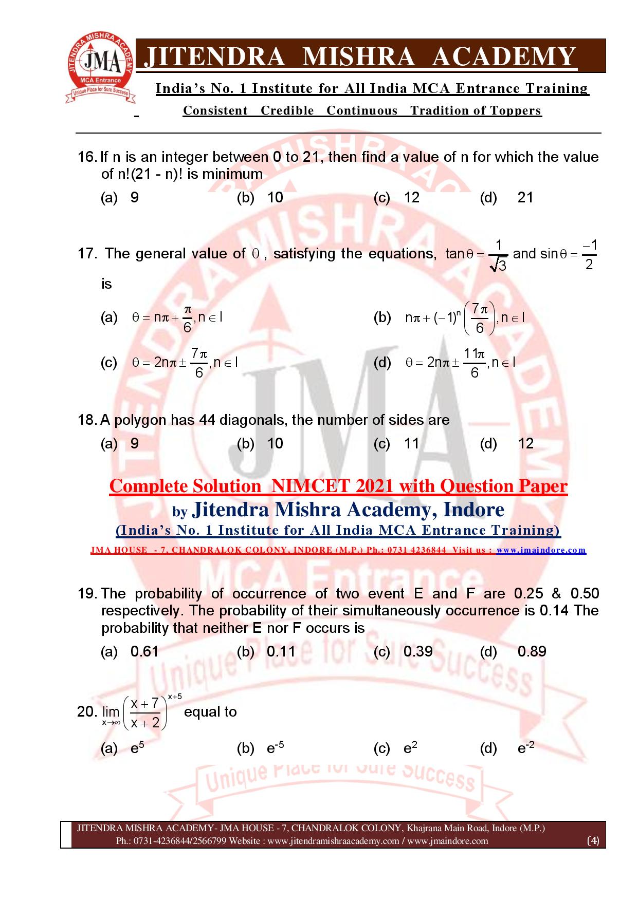 NIMCET 2021 QUESTION PAPER (F)-page-004