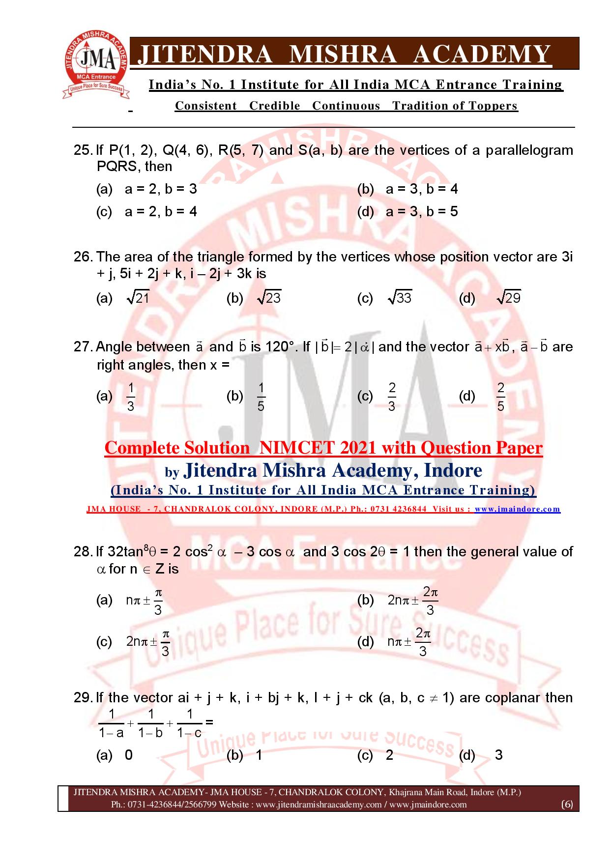 NIMCET 2021 QUESTION PAPER (F)-page-006